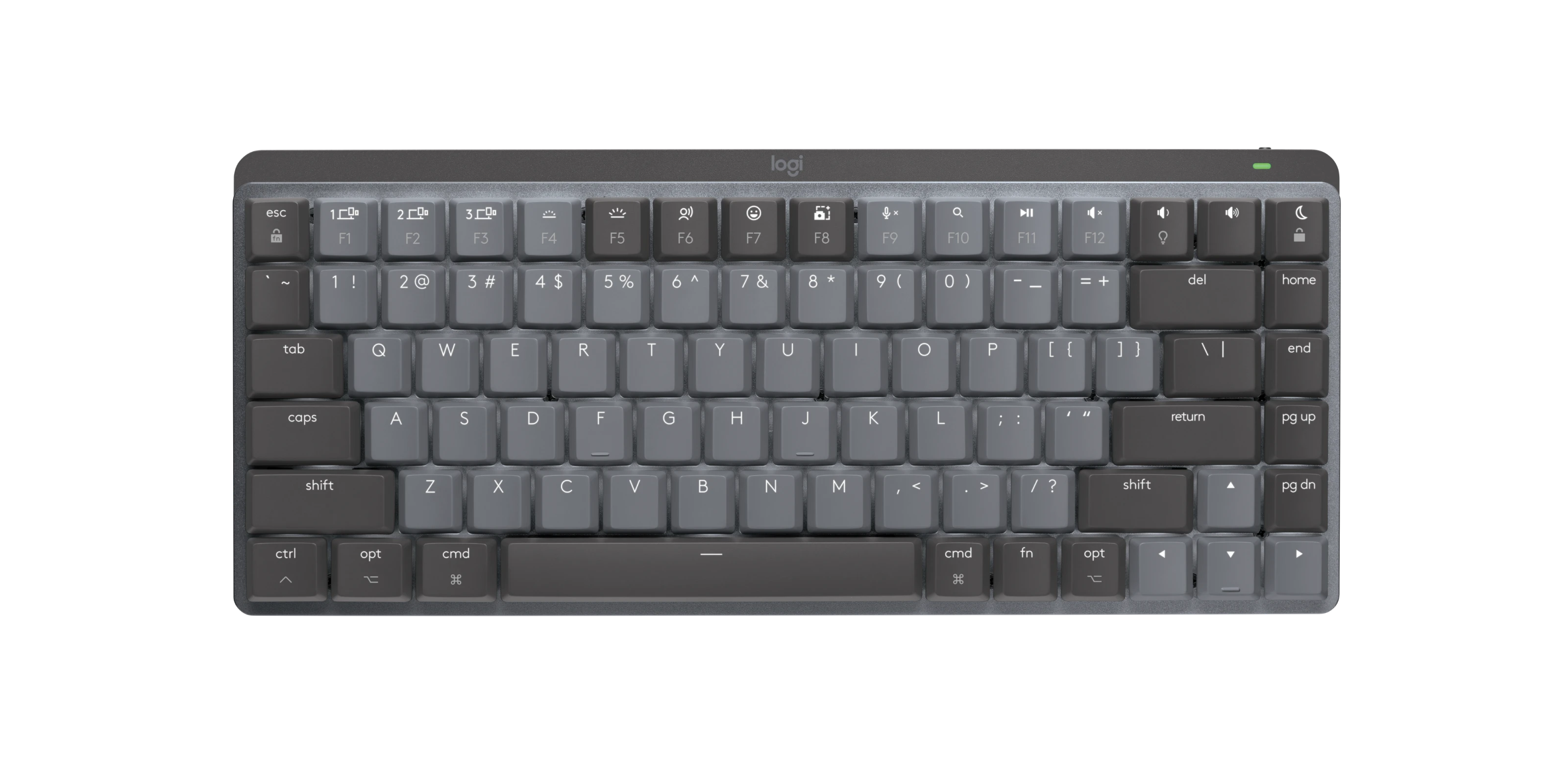 Logitech MX Mechanical Mini Wireless Illuminated Keyboard Clicky 