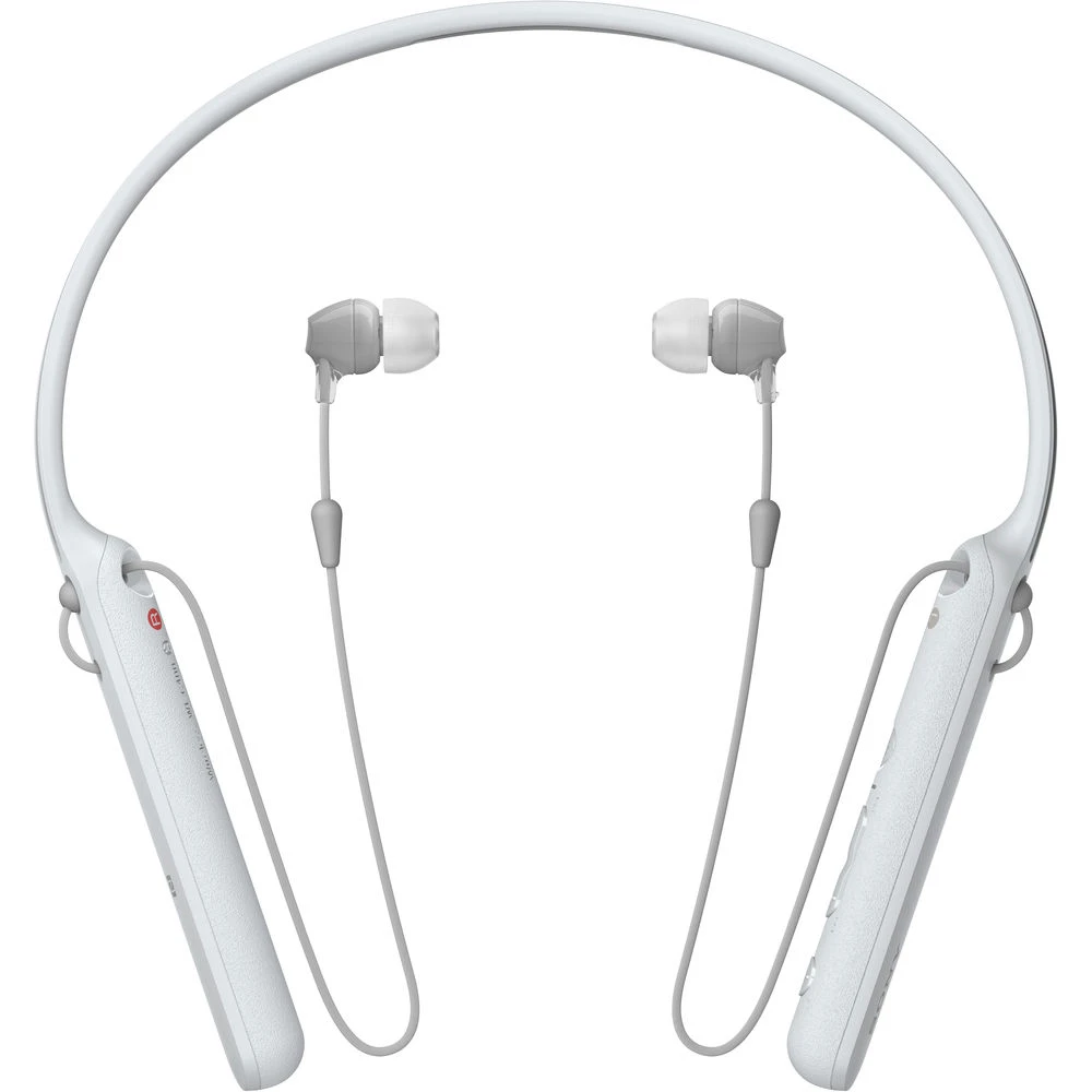 Sony WI‑C400 Wireless Neckband Headphones White - RECON