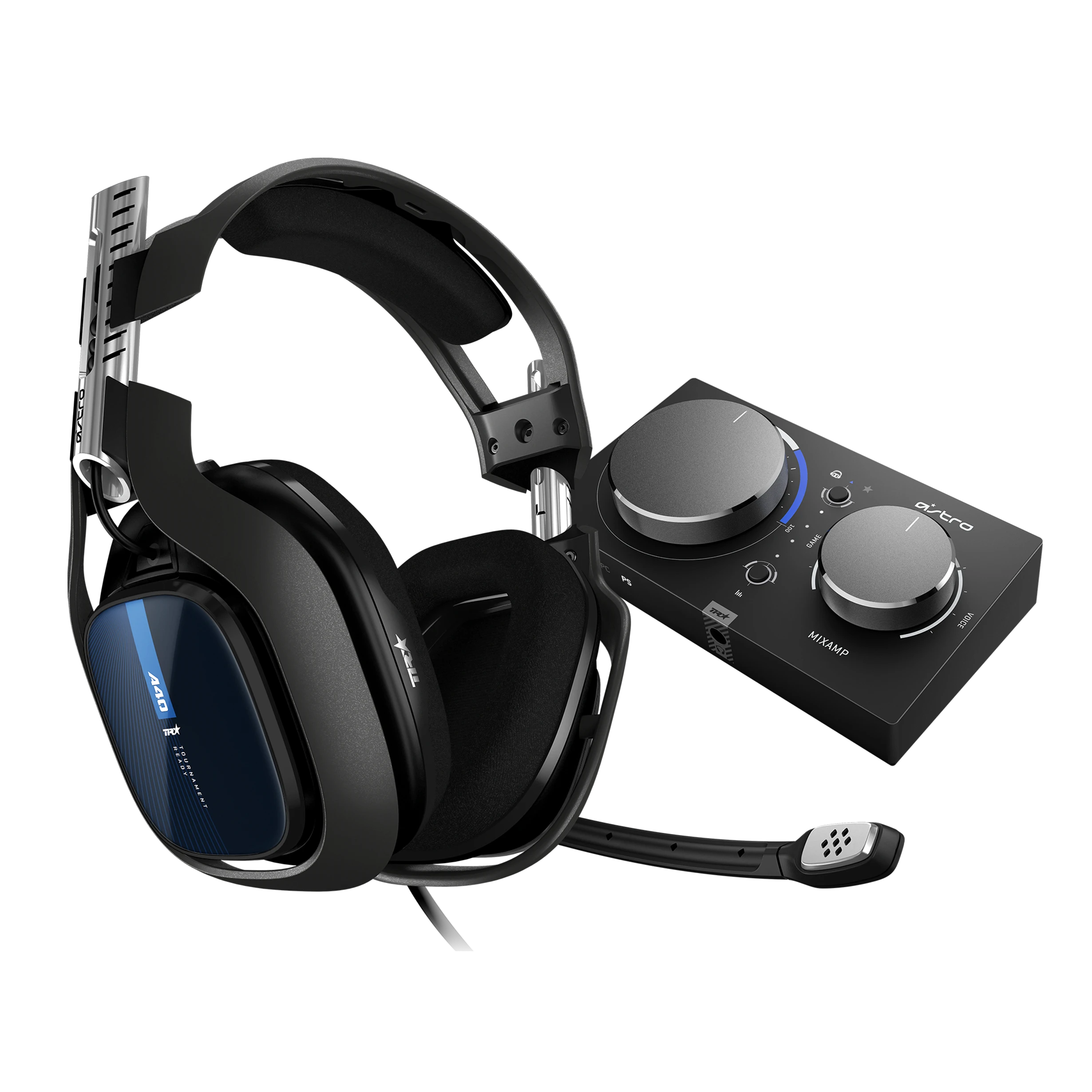 Logitech Astro A40 TR Headset + Mixamp Pro TR Wired Gaming Headset for PS4