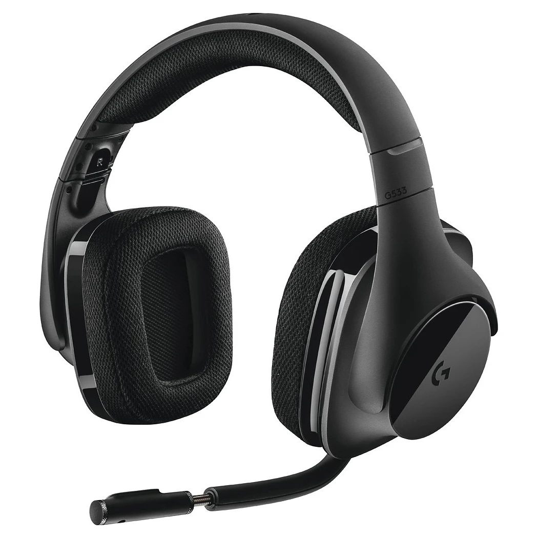 Logitech G533 Wireless Gaming Headset – DTS 7.1 Surround Sound