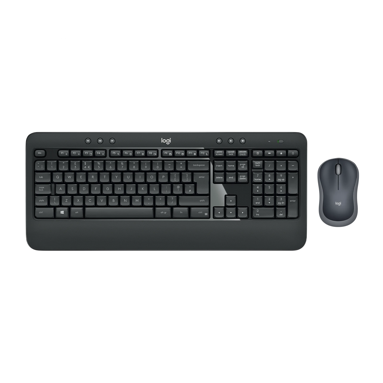 Logitech MK540 Advanced Wireless Keyboard with M185 Mouse & USB Receiver